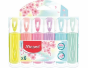 Maped Highlighter Fluo Peps pastel 6 barev MAPED