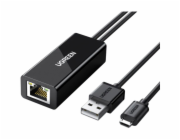 UGREEN Ethernet Adapter für TV / Chromecast Micro-USB auf RJ45