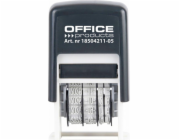 Kancelářské produkty KANCELÁŘSKÉ PRODUKTY samobarvicí datumovka, s inkoustem, ISO, černá