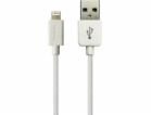 Sandberg 440-75 USB>Lightning MFI 1m Bílá