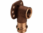 Viega Nástěnné koleno 15mm x 1/2 hnědé (107345)