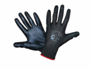 Bird pracovní rukavice černé 8 (R446CZ8)