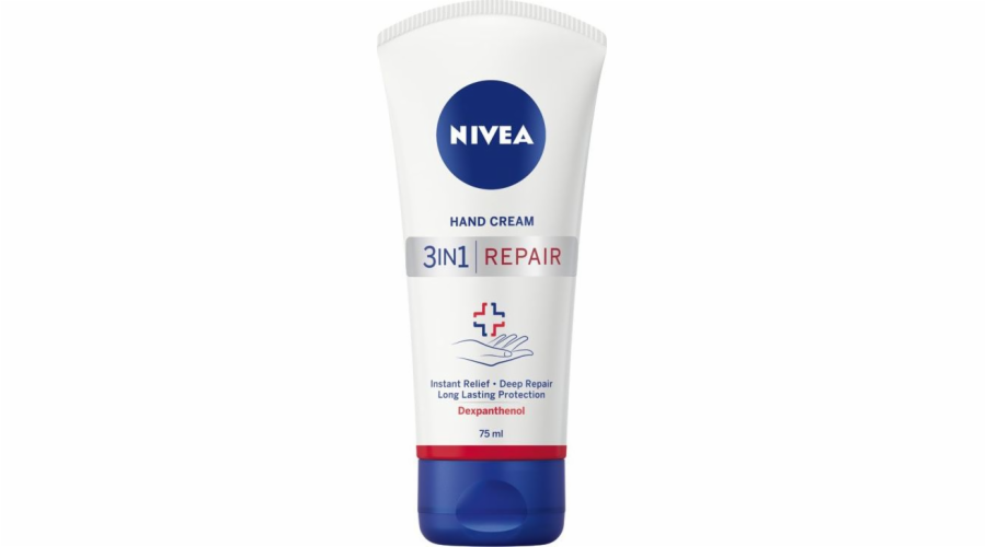 Nivea Hand Cream 3v1 Repair regenerační krém na ruce 75ml