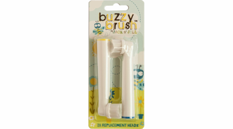 Jack NJill tip na elektrický zubní kartáček Buzzy Brush, 2 ks.