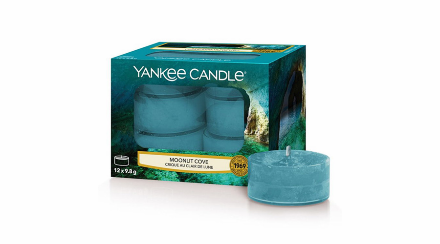 Svíčky čajové Yankee Candle, Měsíční zátoka, 12 ks