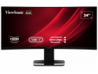 ViewSonic VG3419C / 34" prohnutý/ VA/ 21:9/ 3440x1440/ 3,...