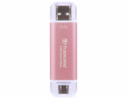 Transcend ESD310P 2TB USB Type-A/USB Type-C 3D NAND flash R 1050 MB/s, W 950 MB/s