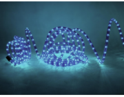 Eurolite rubberlight RL1-230V, modrý, 9m