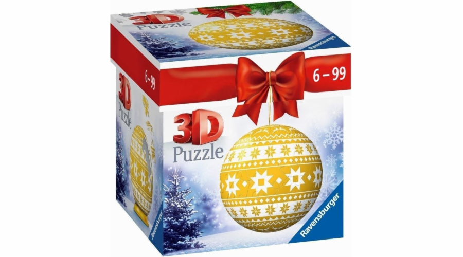 Ravensburger 3D Puzzle 54 téma vánočních ozdob 2