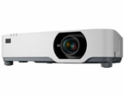 NEC P547UL - 3LCD projektor - 5400 lumeny - WUXGA (1920 x 1200) - 16:10 - LAN - bílá