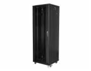 LANBERG Volně stojící skříň 19" 37U/600x600 (v rozloženém stavu) černá (RAL9004)