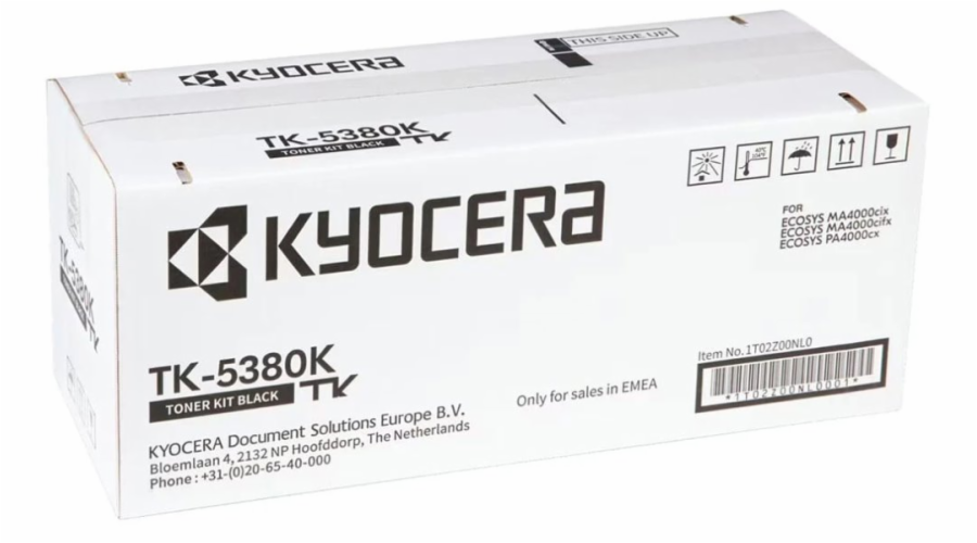 Kyocera toner TK-5380K černý na 13 000 A4 stran, pro PA40000cx, MA4000cix/cifx