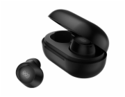 QCY - T27, zcela bezdrátová špuntová sluchátka s dobíjecím boxem, černá