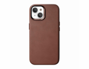 Woodcessories kryt Bio Leather Case MagSafe pre iPhone 15 Plus - Brown