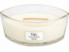 Svíčka WoodWick loď, White Teak, Bílý teak, 453.6 g