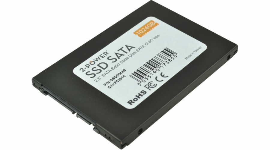 2-Power SSD 2.5" 1TB SATA 6Gbps 7mm Nové