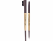 Wibo WIBO_Eyebrow Stylist 3v1 tužka na obočí se štětečkem Dark Brown 2