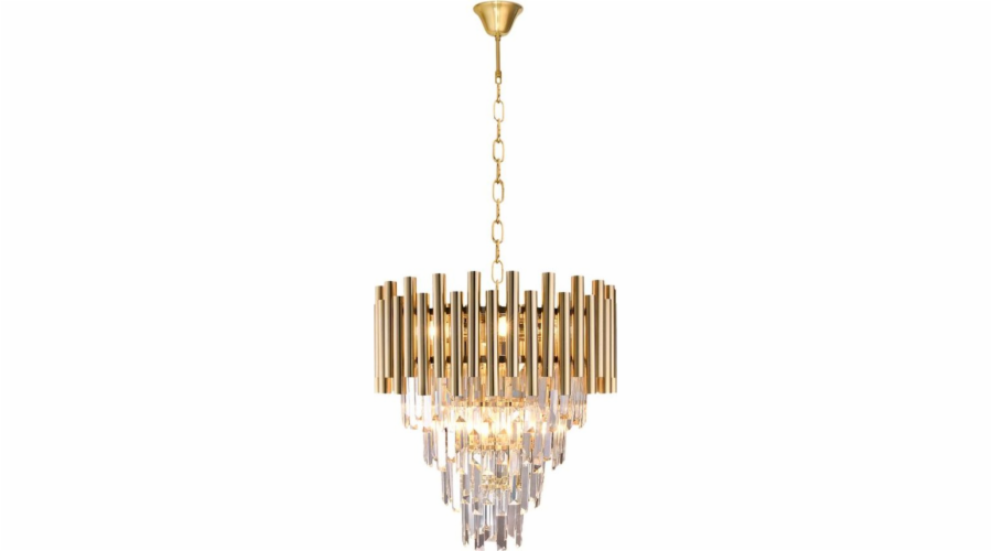 Milagro Madison glamour zlatá závěsná lampa (ML5992)