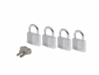 Master Lock Padlock 4 pcs. Set (40mm) 9140EURQNOP