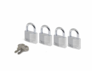 Master Lock Padlock 4 pcs. Set (40mm) 9140EURQNOP