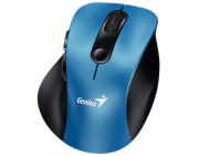 GENIUS Ergo 9000S Blue/ duální Bluetooth + 2,4GHz/ 2400 dpi/ bezdrátová/ tichá/ modrá