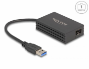 Delock - Sítový adaptér - USB 3.0 - Gigabit SFP x 1 - cerná