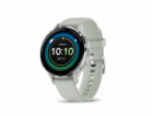 Garmin Venu® 3S, Silver/Sage grey, Silicone band