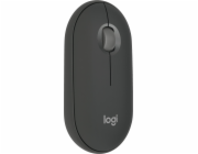 Logitech Wireless Pebble mouse 2, M350s, grafitová