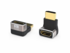 PREMIUMCORD Adaptér spojka 8K HDMI A - HDMI A, F/M, zahnu...
