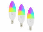 IMMAX NEO LITE SMART sada 3x žárovka LED E14 6W RGB+CCT, ...