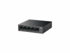Switch TP-Link LS105GP 1x GLAN, 4x GLAN s PoE+, 65W