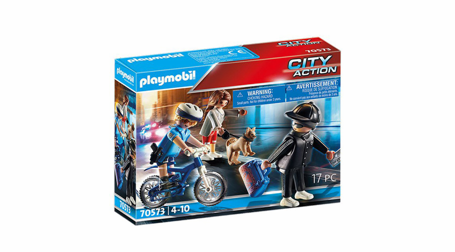 Playmobil 70573 Policejní kolo, Policie, 17 dílků