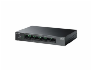 TP-Link LiteWave switch LS106LP (6x100Mb/s, 4xPoE, 41W, fanless)