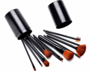 TopShine AG92L SADA Štětců NA MAKEUP 12 PRVKŮ V ČERNÉM POUZDRU univerzální