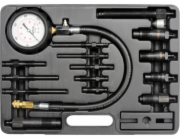 YATO DIESEL COMPRESSION PRESSURE GAUGE SET 16 pcs. 7307