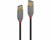 Prodlužovací kabel USB 3.2 Gen 1 Anthra Line, USB-A samec > USB-A samice