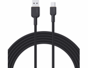 CB-NAC2 nylon USB C - USB A kabel | 1,8 m | 3A | 60W PD | 20V