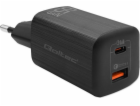 Qoltec nabíječka 65W GaN ULTRA síťová nabíječka | 5-20V |...