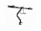 Gembird Nastavitelné rameno pro 3 monitory 17 - 27 palců,...