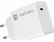 Ribera 1x USB-C 20W nástěnná nabíječka, bílá