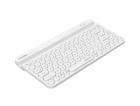 Klávesnice FStyler FBK30 bílá 2,4 GHz + BT (tichá)