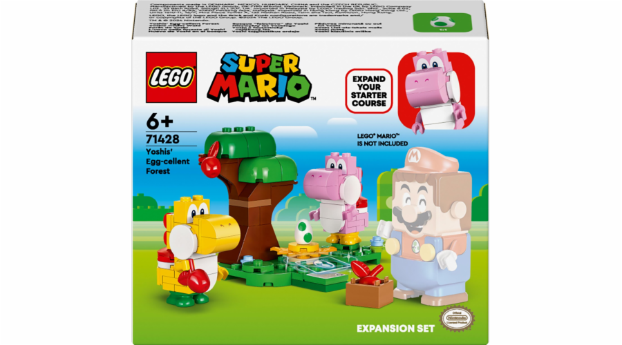Stavebnice LEGO 71428 Rozšiřující sada Divoký les Super Mario Yoshi