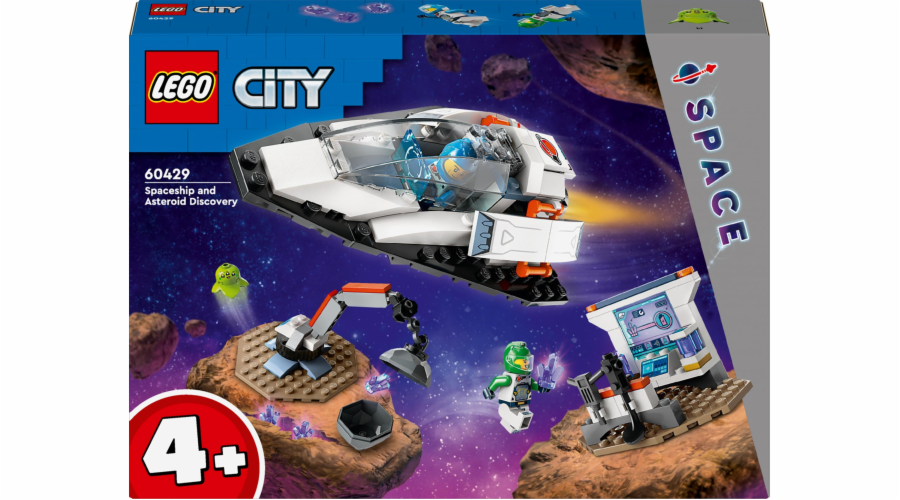 LEGO 60429 City Obnova asteroidu ve vesmíru, stavebnice