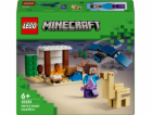 LEGO 21251 Minecraft Steve s Desert Expedition, stavebnice