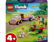 Stavebnice LEGO 42634 Friends s přívěsem na koně a poníka