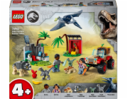 Stavebnice LEGO 76963 Jurský svět záchranářského centra pro mláďata dinosaurů