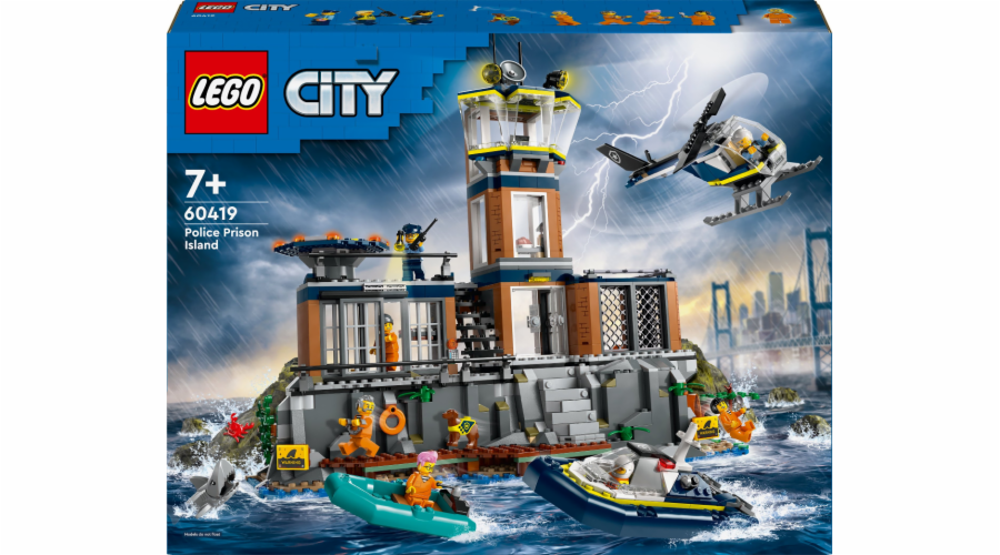 Stavebnice LEGO 60419 City Prison Island Police Station