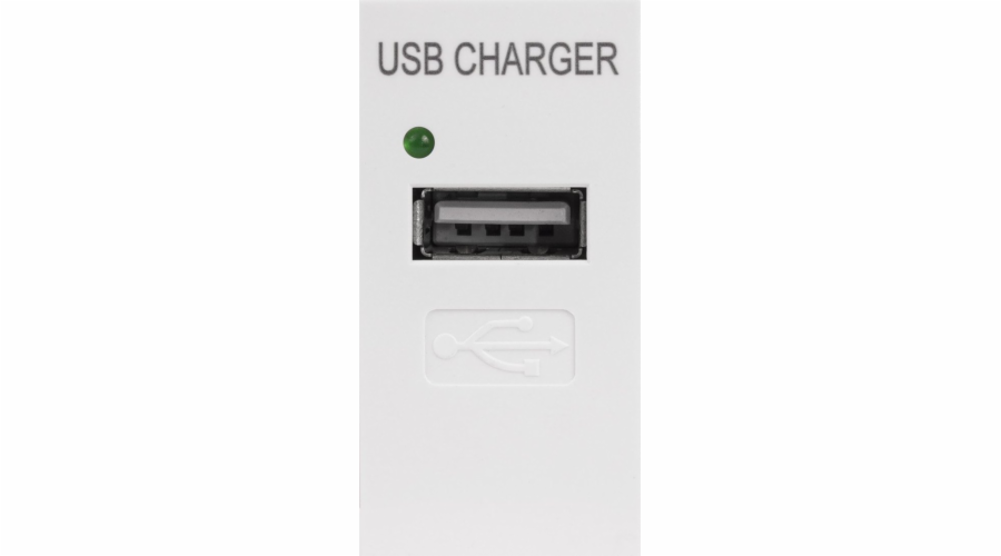 USB zásuvka s nabíječkou je vhodná pro rámy MCE727W White glass