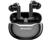 T50 ENC TWS Bluetooth stereo sluchátka Černá