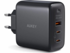 PA-B6T Black Omnia II GaN nástěnná nabíječka 3xUSB (2xUSB...